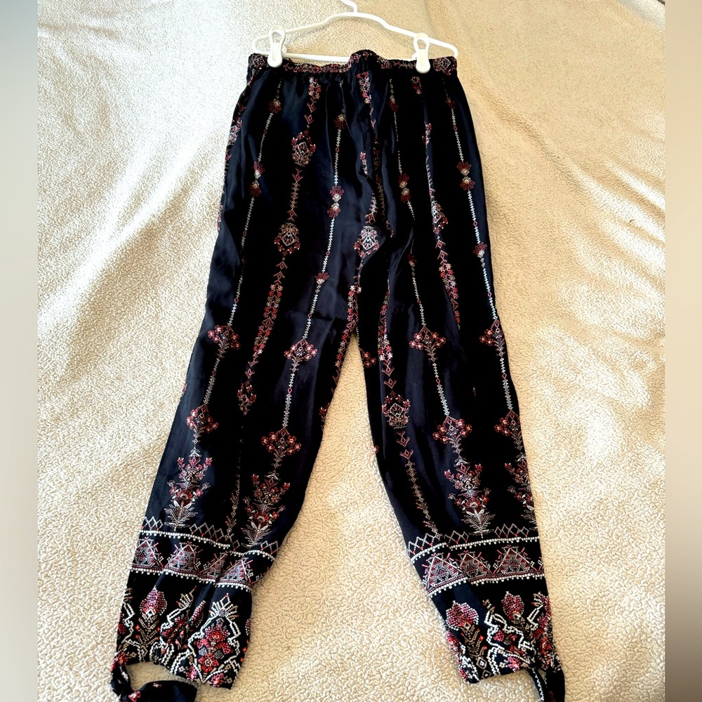 Anthropologie slit pants